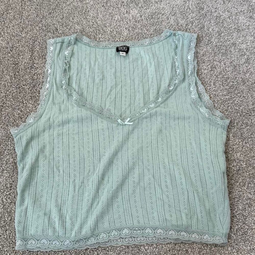 Urban-outfitters Women's Green and Blue Vest
